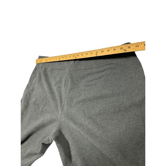 Lands End Womens Gray Drawstring Wide-Leg Pants 24W-26W Cotton/Polyester Blend - Picture 6 of 6